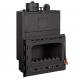 Wood Burning Fireplace with Back Boiler Prity AC W20, 20kw | Back Boiler Fireplaces | Wood Burning Fireplaces |