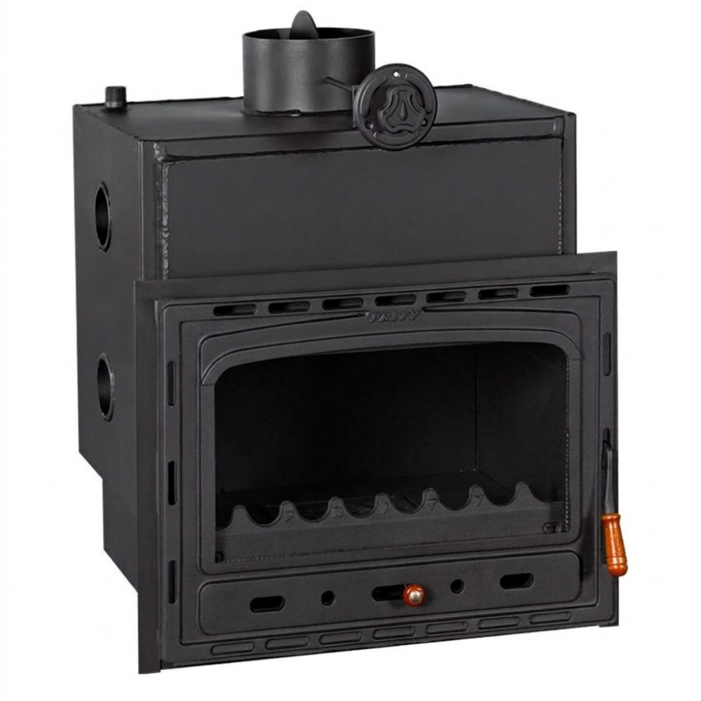 Wood Burning Fireplace with Back Boiler Prity C W18, 18,4kw | Back Boiler Fireplaces | Wood Burning Fireplaces |