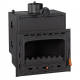 Wood Burning Fireplace with Back Boiler Prity C W18, 18,4kw | Back Boiler Fireplaces | Wood Burning Fireplaces |