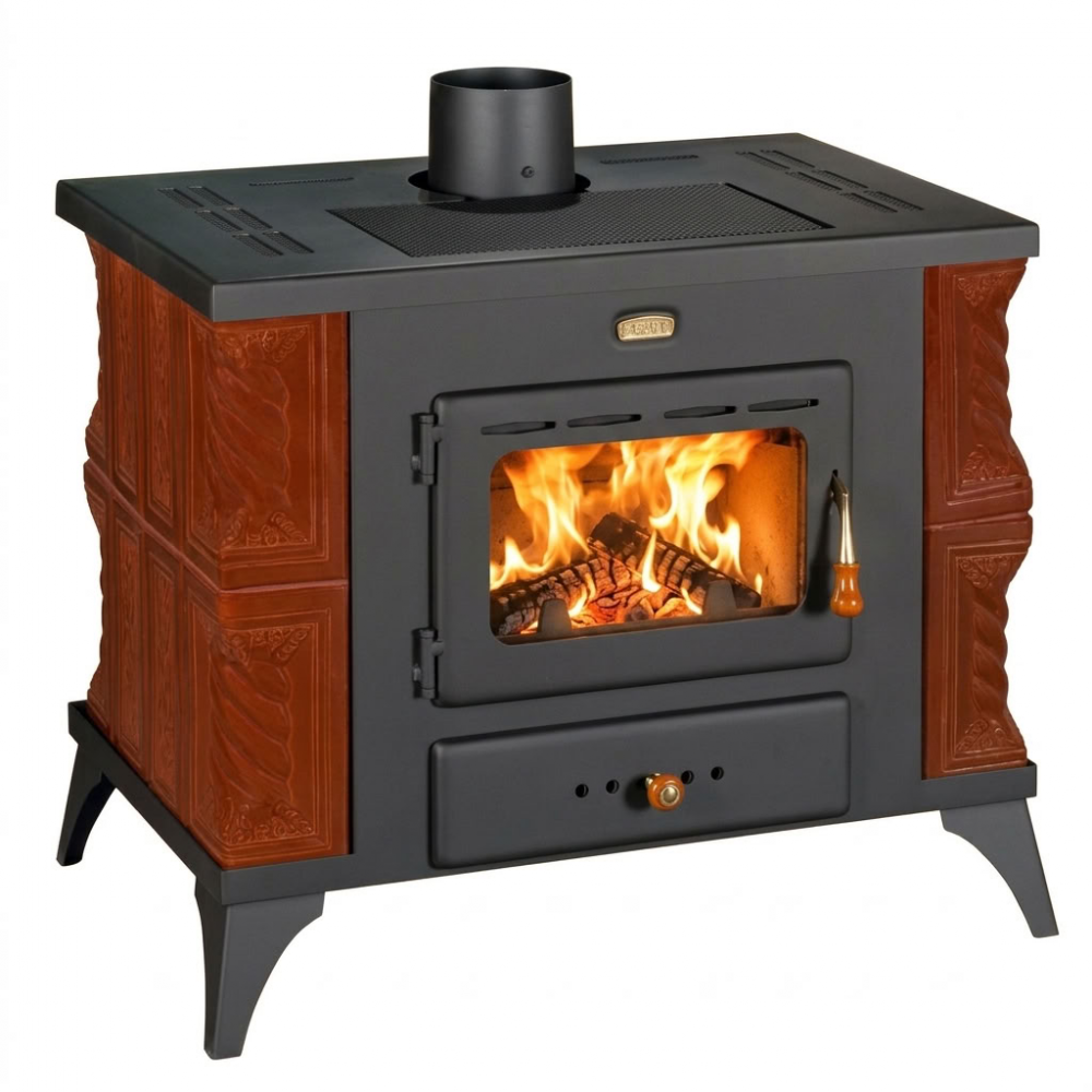 Wood burning stove Prity K1 RK Brown 9kW, Log | Wood Burning Stoves | Stoves |