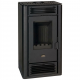 Wood burning stove Prity K3 GT D Black, 8.1 kW | Wood Burning Stoves | Stoves |