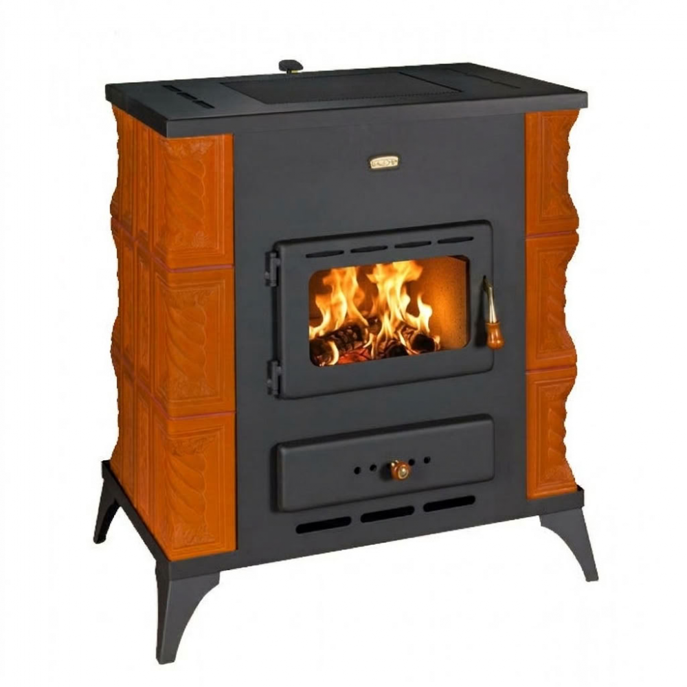 Wood burning stove Prity K2 RK Hazelnut 10kW, Log | Wood Burning Stoves | Stoves |