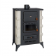 Wood burning stove with back boiler Prity S3 W13 RK Dantela, 9.9kW | Wood Stoves With Back Boiler | Wood Burning Stoves |