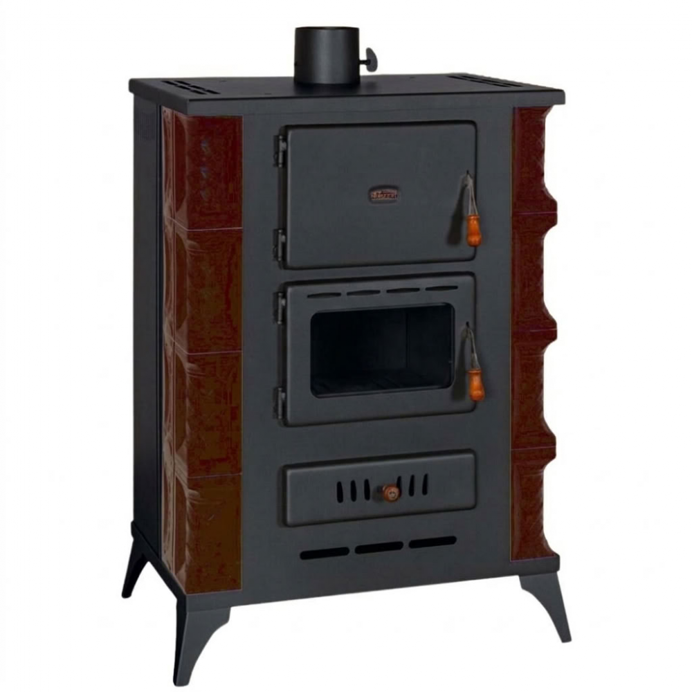 Wood burning stove with back boiler Prity S3 W13 RK Maro, 9.9kW | Wood Stoves With Back Boiler | Wood Burning Stoves |