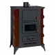Wood burning stove with back boiler Prity S3 W13 RK Maro, 9.9kW | Wood Stoves With Back Boiler | Wood Burning Stoves |