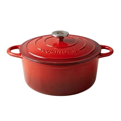Enameled cast iron pot La Nordica, Round, Ф28 - Cast iron pot