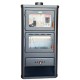 Wood burning stove with oven Prity FM 12,1kW, Log | Wood Burning Stoves | Stoves |