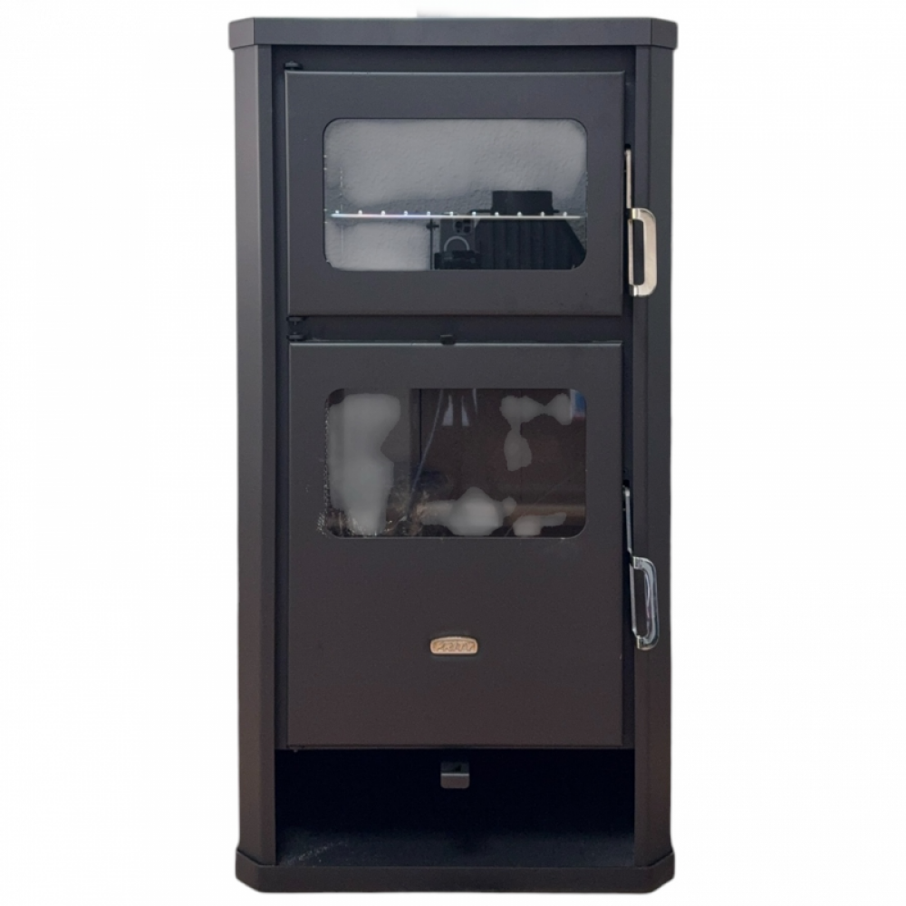Wood burning stove with oven Prity FM D 12,1kW, Log | Wood Burning Stoves | Stoves |