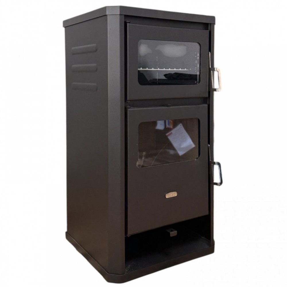 Wood burning stove with oven Prity FM D 12,1kW, Log | Wood Burning Stoves | Stoves |
