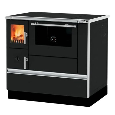 Wood cooker stove Alfa Plam Dominant 90 Anthracite, 6.5kW - Alfa-Plam
