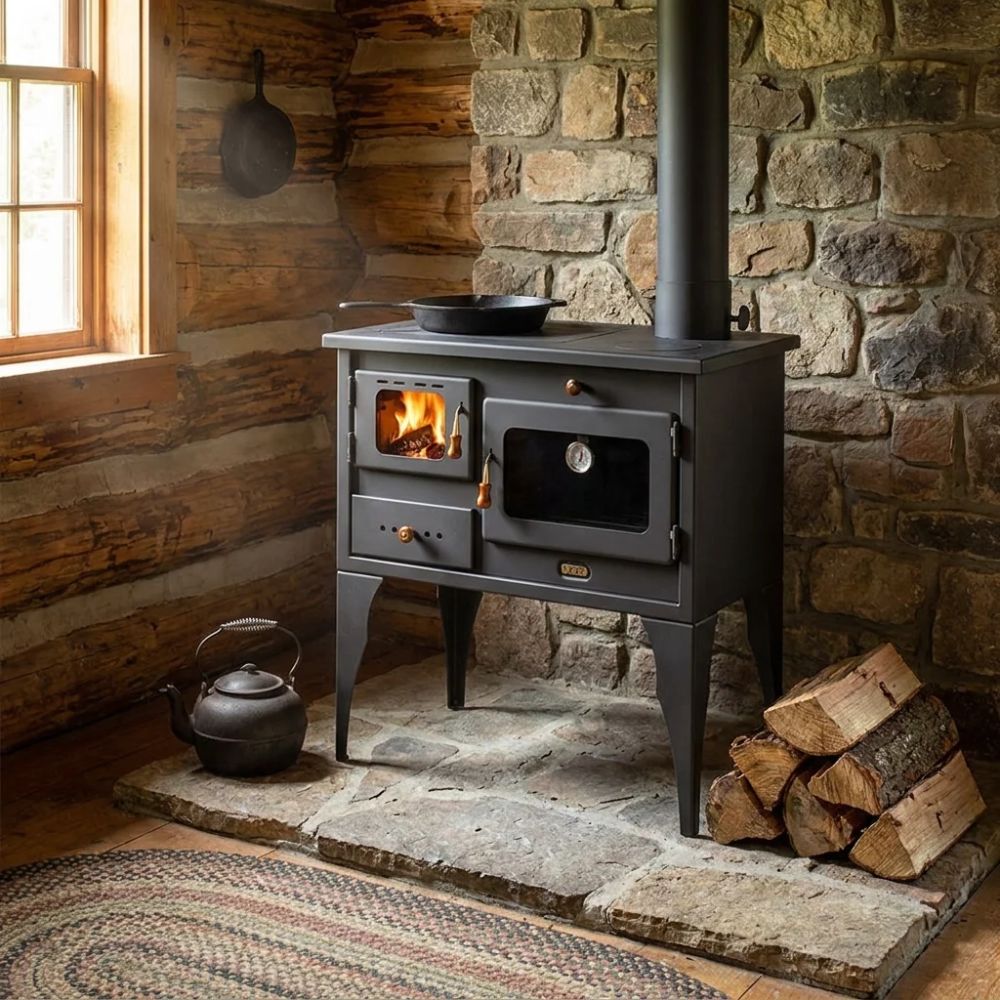 Wood cooker stove Prity 1P34L, 10.1kW | Wood Cooker Stoves |  |
