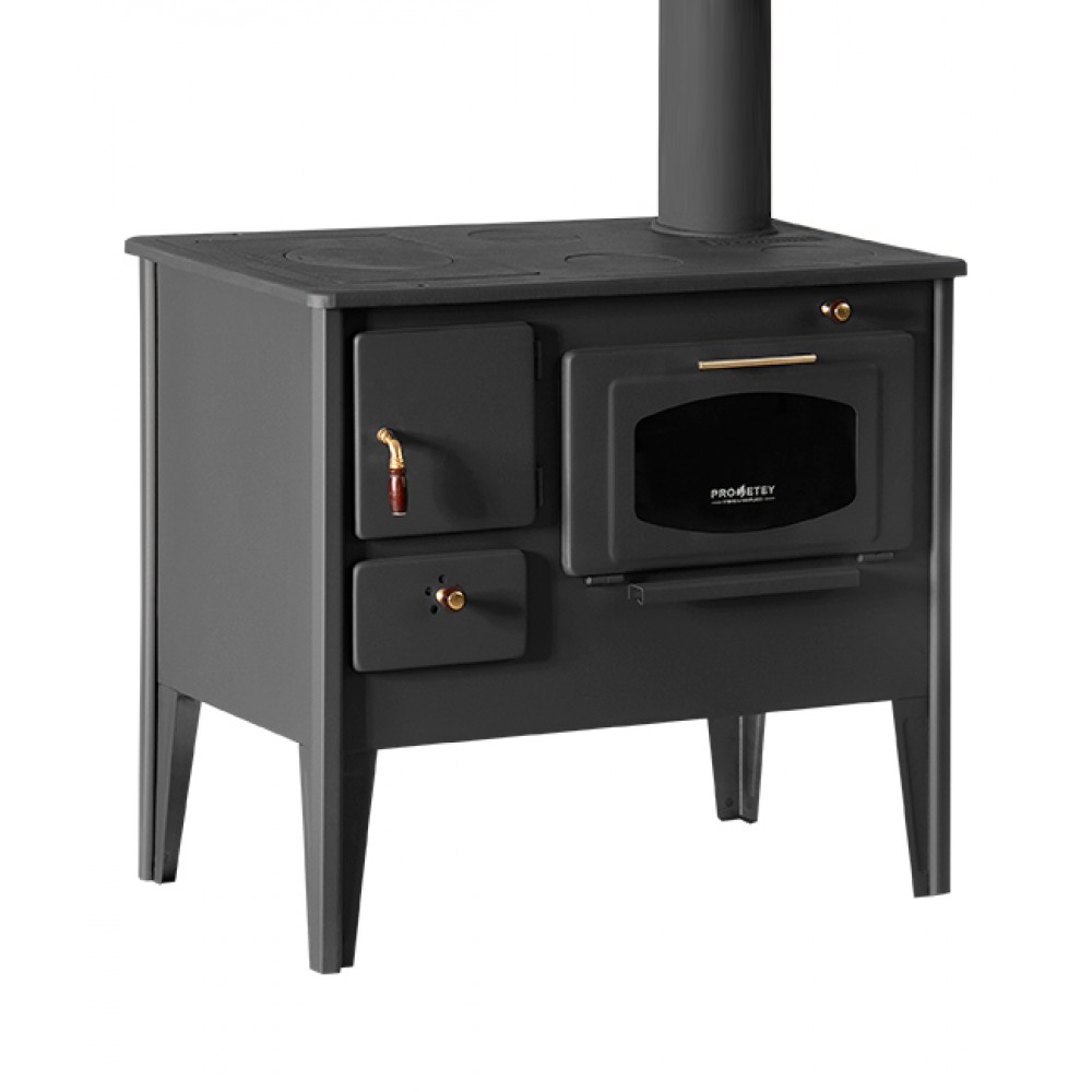 Wood cooker stove Prometey NAR Type A, 7kW | Wood Burning Stoves With Oven | Wood Burning Stoves |
