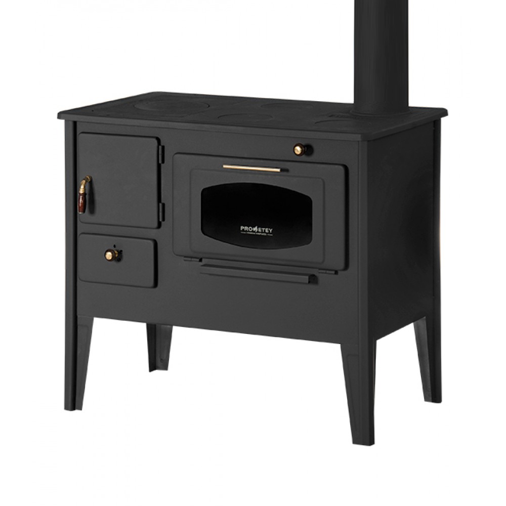 Wood cooker stove Prometey NAR Type A, 7kW | Wood Burning Stoves With Oven | Wood Burning Stoves |