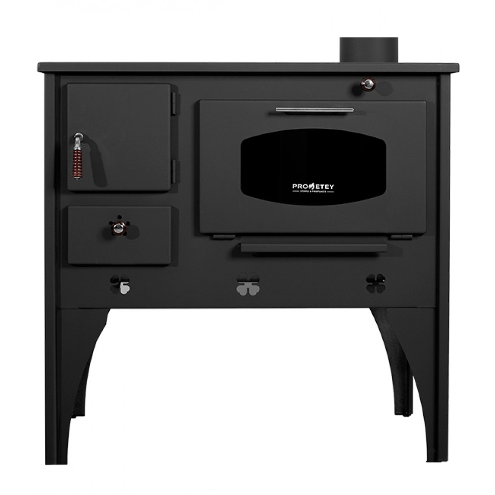 Wood cooker stove Prometey NAR Type B, 7kW | Wood Burning Stoves With Oven | Wood Burning Stoves |