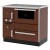 Wood cooker stove with back boiler Alfa Plam Alfa Term 20 Brown, 23kW