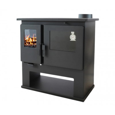 Wood cooker stove Verso CS Lite, Right, 7.7kW - Wood Burning Stoves