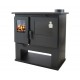 Wood cooker stove Verso CS Lite, Right, 7.7kW | Wood Burning Stoves With Oven | Wood Burning Stoves |