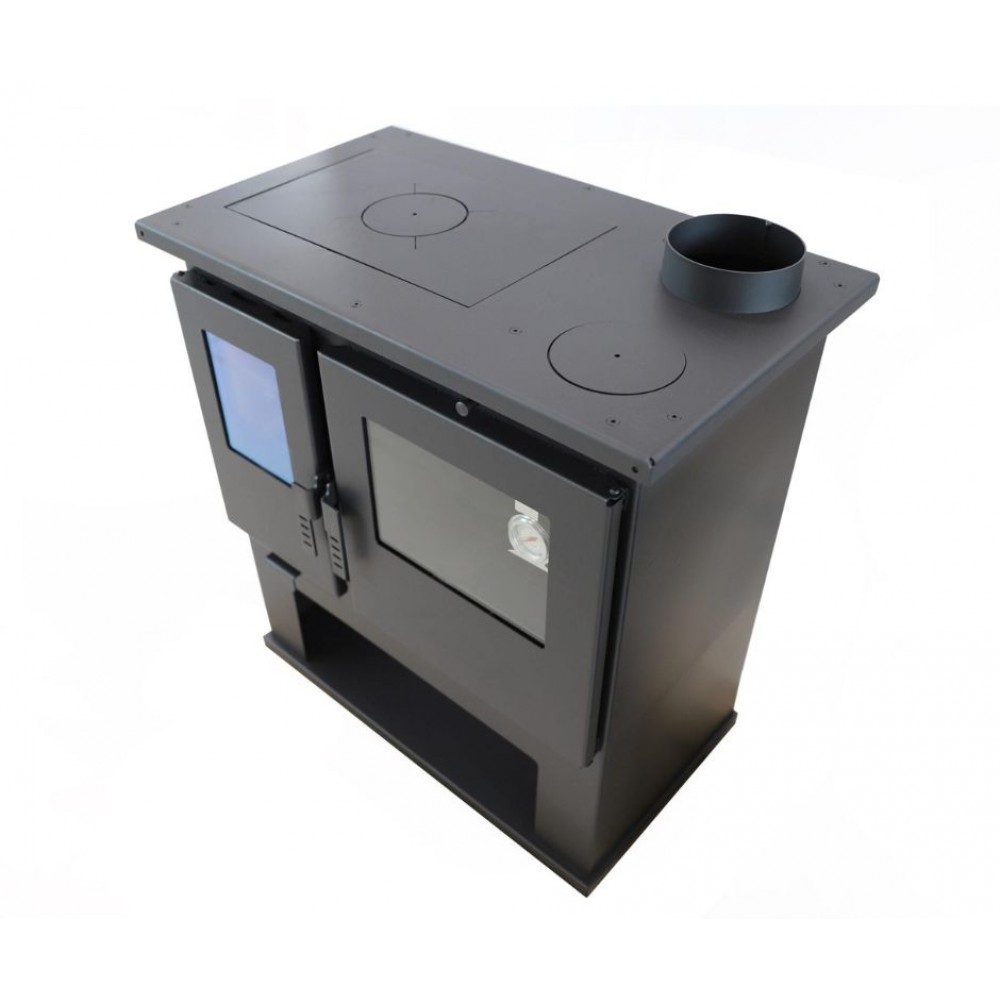 Wood cooker stove Verso CS Lite, Right, 7.7kW | Wood Burning Stoves With Oven | Wood Burning Stoves |