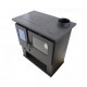 Wood cooker stove Verso CS Lite, Right, 7.7kW | Wood Burning Stoves With Oven | Wood Burning Stoves |