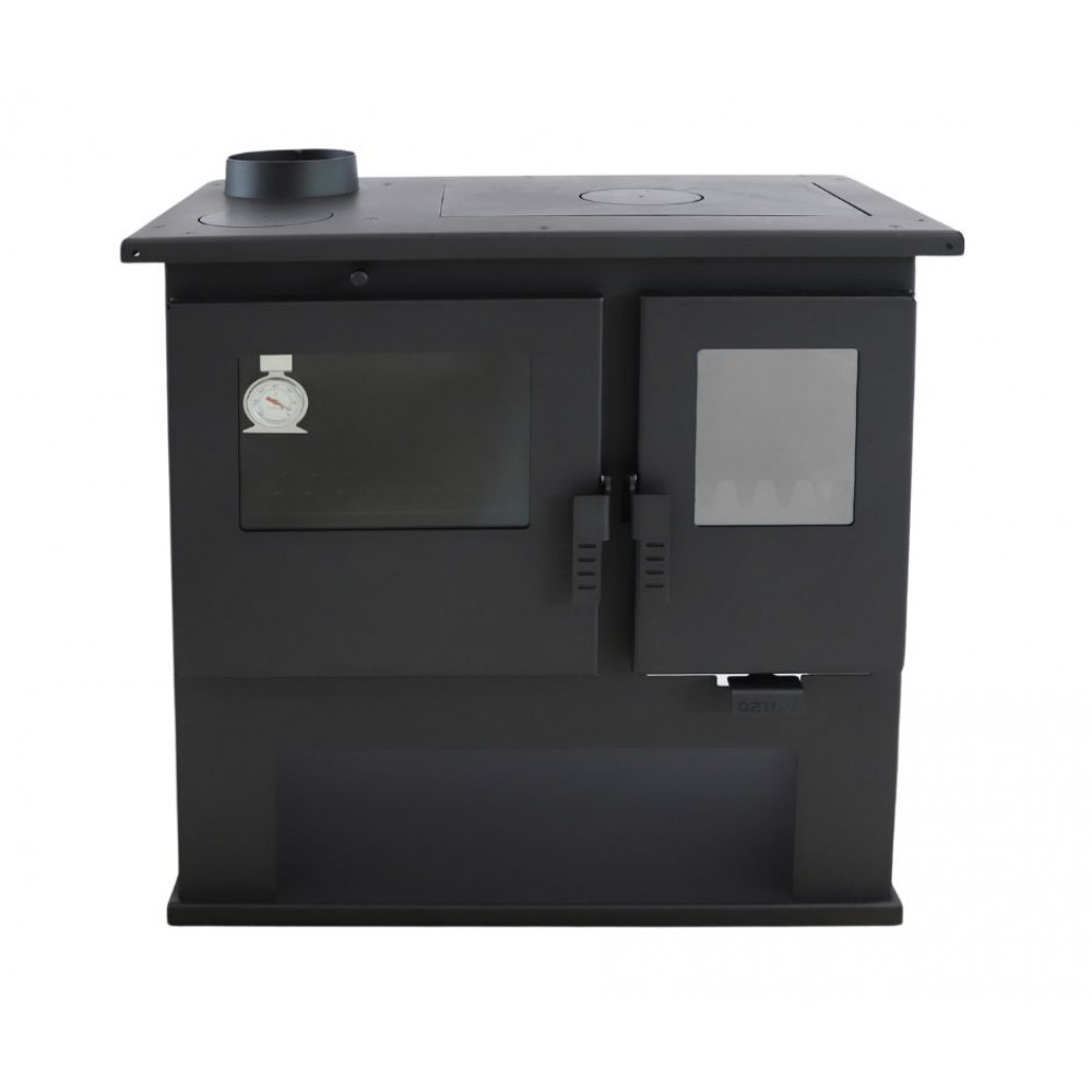 Wood cooker stove Verso CS Lite, Left, 7.7kW | Wood Burning Stoves With Oven | Wood Burning Stoves |