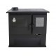 Wood cooker stove Verso CS Lite, Left, 7.7kW | Wood Burning Stoves With Oven | Wood Burning Stoves |