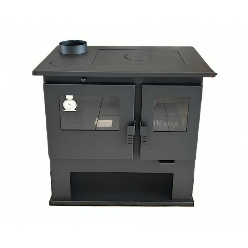 Wood cooker stove Verso CS Lite, Left, 7.7kW | Wood Burning Stoves With Oven | Wood Burning Stoves |
