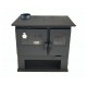 Wood cooker stove Verso CS Lite, Left, 7.7kW | Wood Burning Stoves With Oven | Wood Burning Stoves |