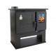 Wood cooker stove Verso CS Lite, Left, 7.7kW | Wood Burning Stoves With Oven | Wood Burning Stoves |