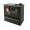 Wood cooker stove Verso CS Plus with stainless steel oven and ceramic top, Black, Right, 7.7kW Wood cooker stove Verso CS Plus with stainless steel oven and ceramic top, Black, Right, 7.7kW