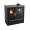Wood cooker stove Verso CS Plus with stainless steel oven and steel top, Black, Right, 7.7kW