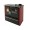 Wood cooker stove Verso CS Plus with stainless steel oven and ceramic top, Red, Right, 7.7kW