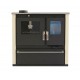 Wood cooker stove Verso CS Plus with steel oven and steel top, Ivory, Left, 7.7kW | Wood Burning Stoves With Oven | Wood Burning Stoves |