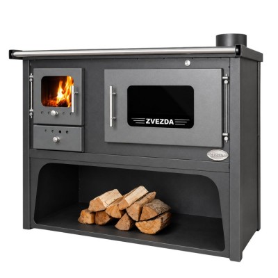Wood cooker stove Zvezda Classic Maxi, 10.3kW - Wood Burning Stoves