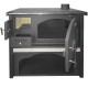 Wood cooker stove Zvezda Classic GF Ceramic, 5.9kW | Wood Burning Stoves With Oven | Wood Burning Stoves |