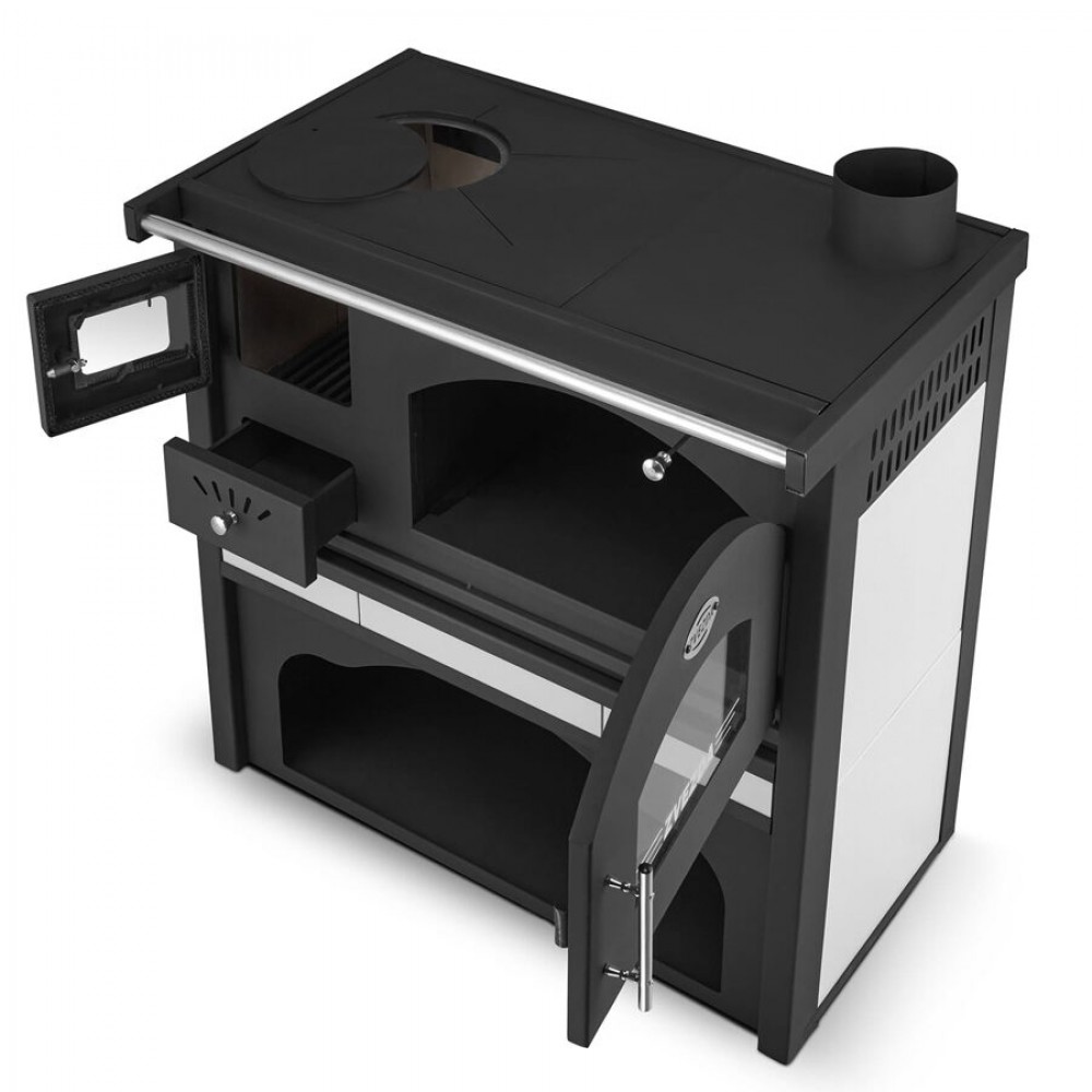 Wood cooker stove Zvezda Classic GFS Ceramic 5.9kW | Wood Burning Stoves With Oven | Wood Burning Stoves |