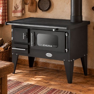 Wood cooker stove Zvezda Narodna E, 6.1kW - Product Comparison