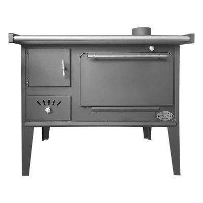 Wood cooker stove Zvezda Narodna SP, 6.1kW - Wood Burning Stoves