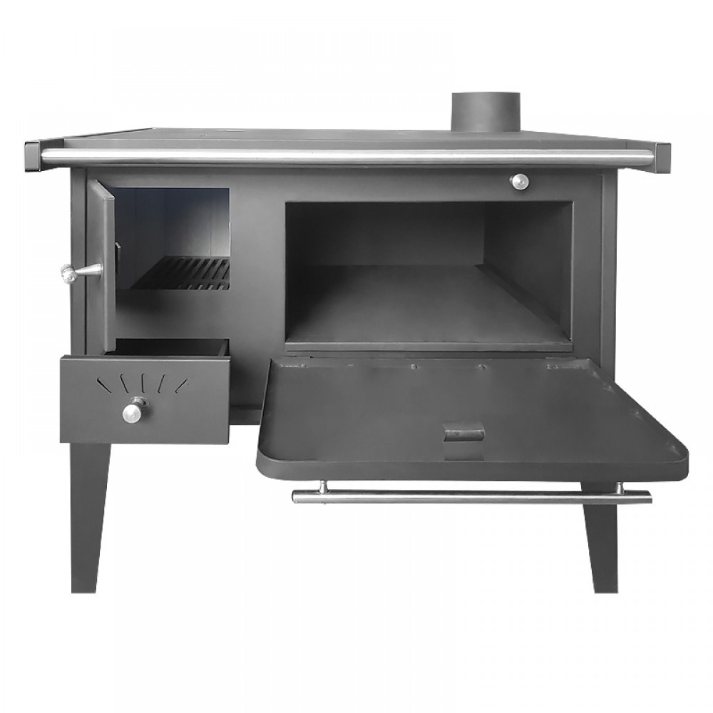 Wood cooker stove Zvezda Narodna SP, 6.1kW | Wood Burning Stoves With Oven | Wood Burning Stoves |