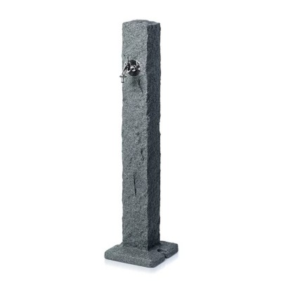 Water post Natura Prosperplast with stone effect, anthracite - Prosperplast