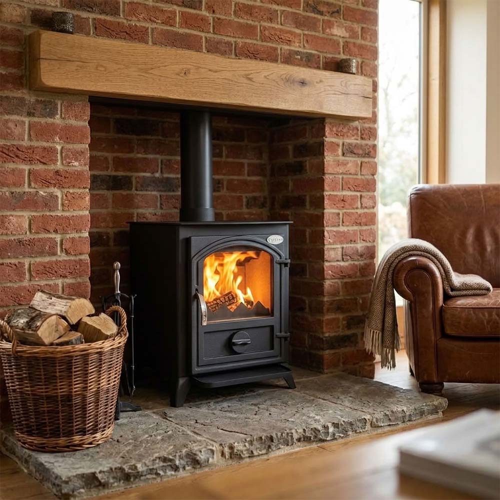 Wood burning stove Verso 1 CID, 7.5kW | Wood Burning Stoves | Stoves |