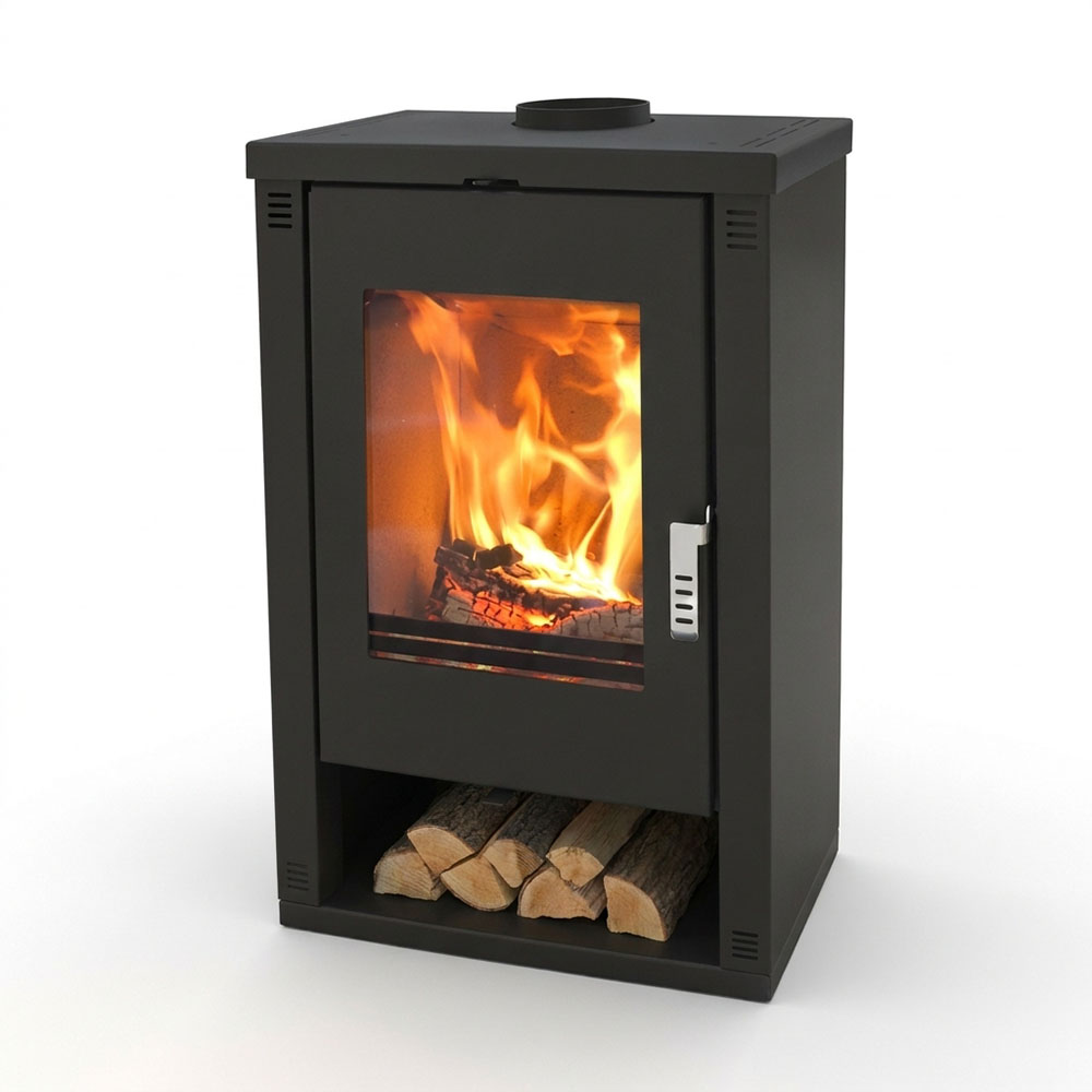 Wood burning stove Verso Theia, 9kW | Wood Burning Stoves | Stoves |