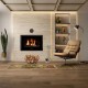 Wood Burning Fireplace Prity P W18 TV, 18,4kw | Back Boiler Fireplaces | Wood Burning Fireplaces |