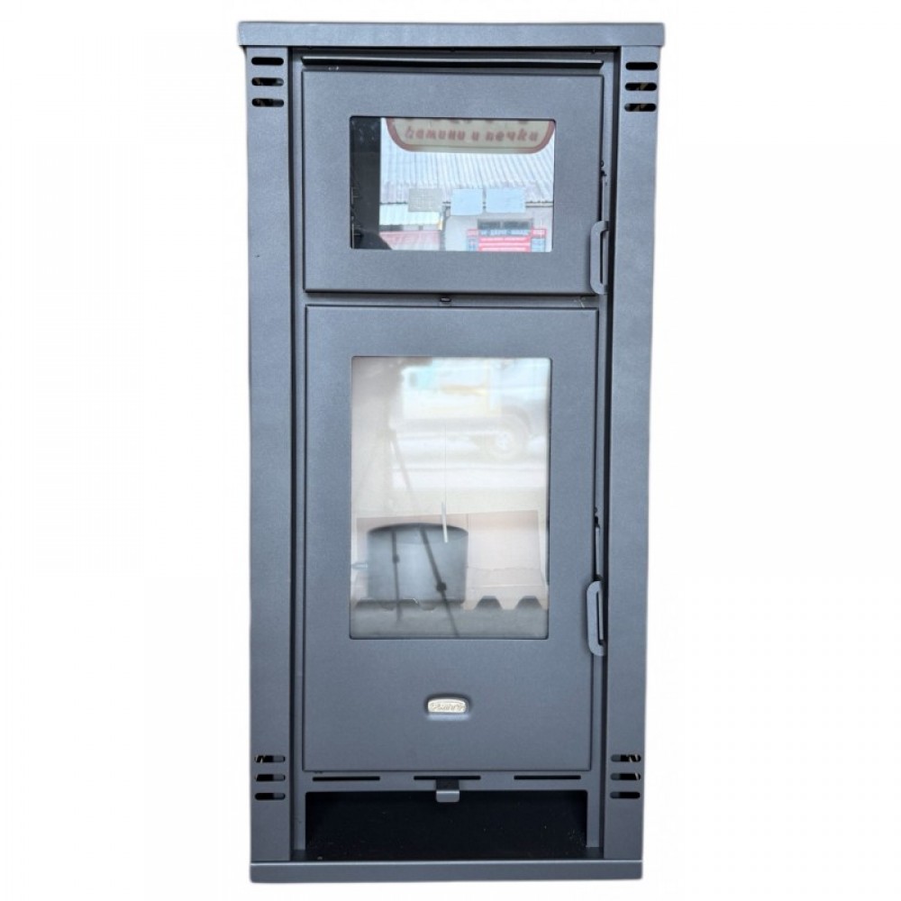 Wood Burning Stove with Oven Prity K2 GT F, 8.1 kW | Wood Cooker Stoves Prity | Prity |