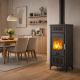 Wood stove with blower Balkan Energy AERO 1050, 17.35kW | Wood stoves with blower | Wood Burning Stoves |