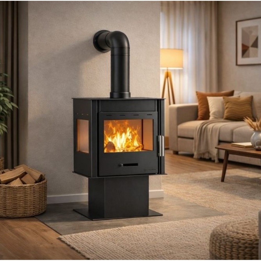 Wood burning stove Balkan Energy ATS 100 3SIDE, 12.19kW | Wood Burning Stoves |  |