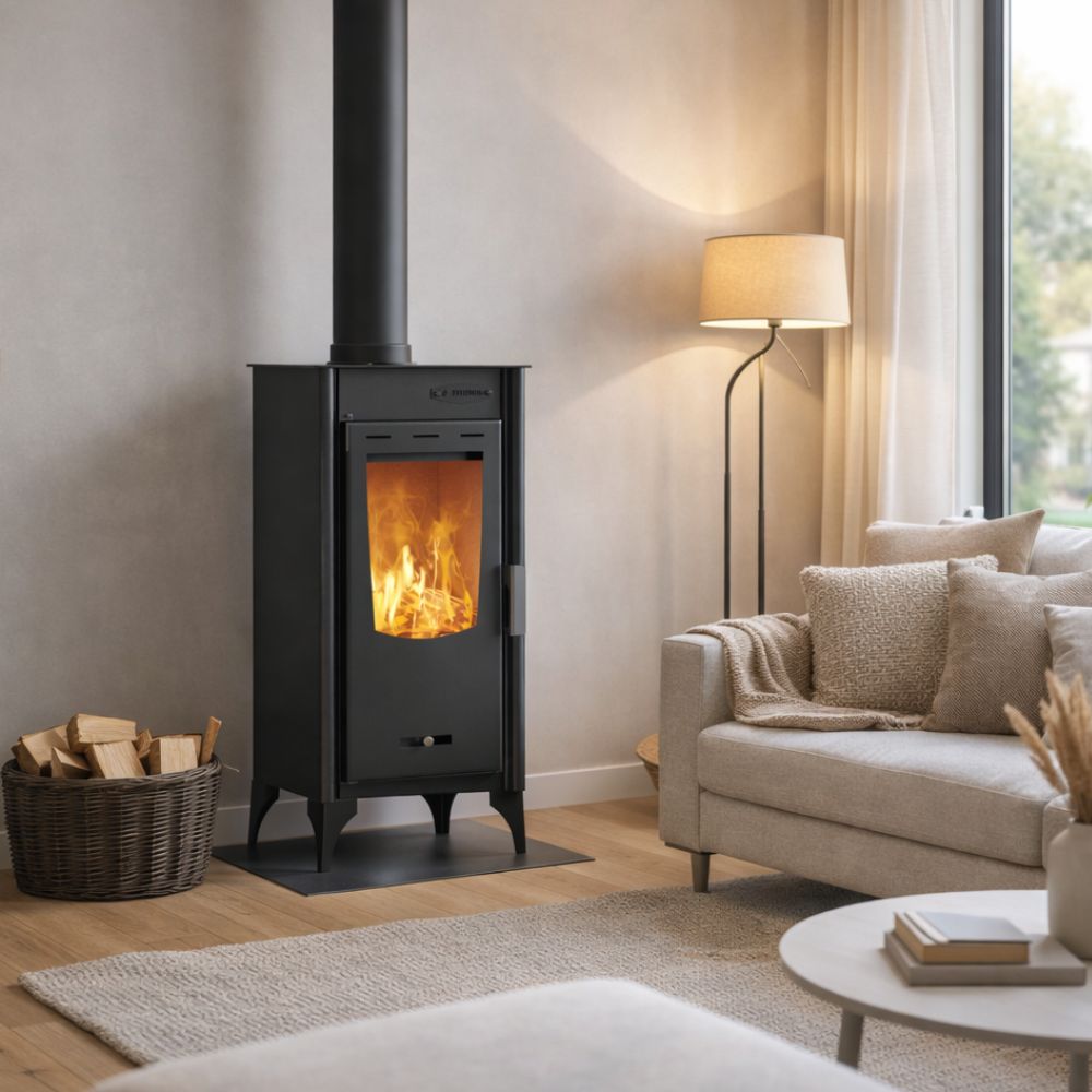 Wood burning stove Balkan Energy ATS 75-10, 7.14kW |  |  |