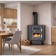 Wood burning stove with oven Balkan Energy ATS 90-30 CORNER, 18.25kW | Wood Burning Stoves With Oven | Wood Burning Stoves |