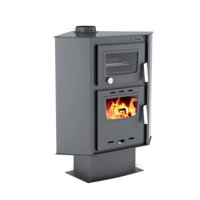 Wood burning stove with oven Balkan Energy ATS 90-30 CORNER, 18.25kW - Product Comparison
