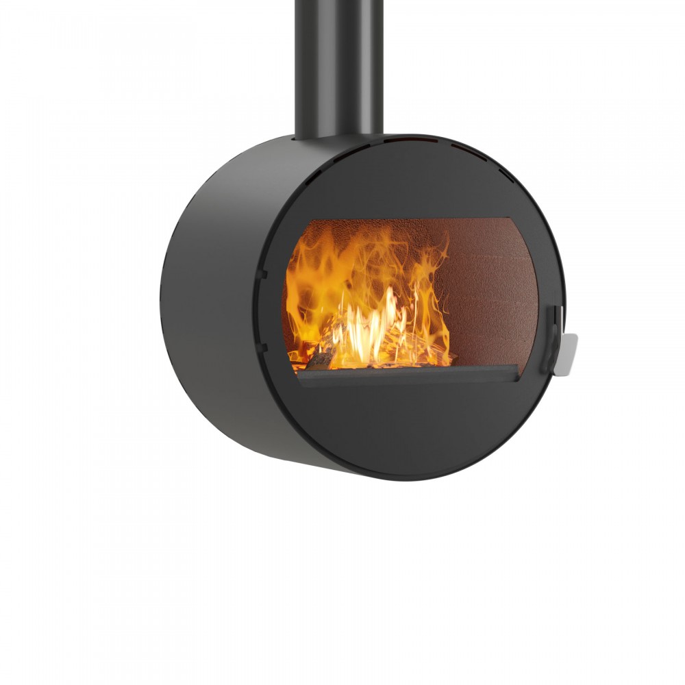 Wood burning stove Balkan Energy ATS ROUND WALL, 10.2kW | Wood Burning Stoves |  |