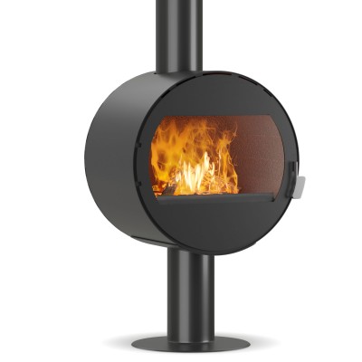 Wood burning stove Balkan Energy ATS ROUND WALL, 10.2kW - Product Comparison